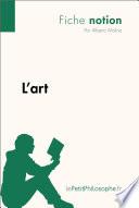 L'art (Fiche notion)