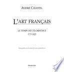 L'art français: Le temps de l'éloquence