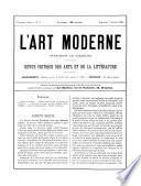 L'Art moderne