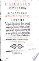 L'Ascanius moderne ou l'illustre avanturier