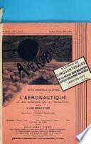 L'Aʹerophile; revue technique et pratique de la locomotion aʹerienne