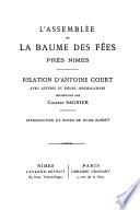 L'assemblée de la Baume des Fées, près Nîmes