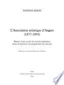 L'association artistique d'Angers (1877-1893)