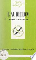 L'audition