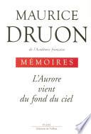 L'Aurore vient du fond du ciel
