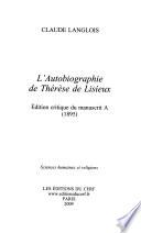 L'autobiographie de Thérèse de Lisieux
