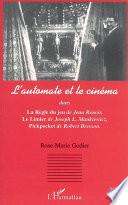 L'automate et le cinéma