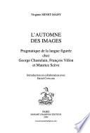 L'automne des images