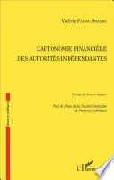 L'autonomie financière des autorités indépendantes