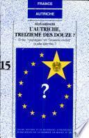 L'Autriche, treizième des douze