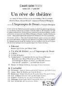 L'Avant-scène théâtre