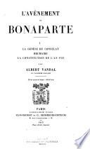 L'avènement de Bonaparte