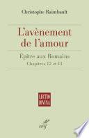 L'Avènement de l'amour
