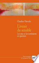 L'avenir du sensible