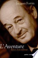 L'Aventure, récit d'un éditeur