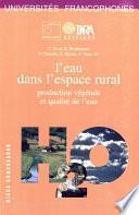 L'eau dans l'espace rural