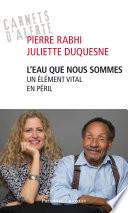 L'eau que nous sommes