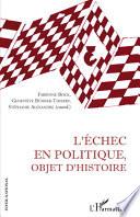 L'échec en politique