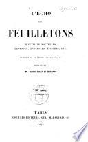 L'écho des feuilletons