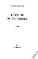 L'ecluse de novembre