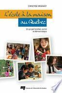 L'école à la maison au Québec