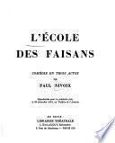 L'école des faisans