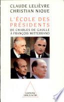 L'école des présidents