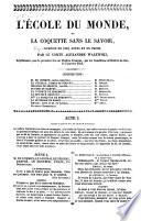 L'école du monde, ou La coquette sans le savoir