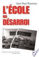 L'école en désarroi