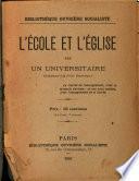 L'école et l'église