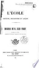 L'école gratuite obligatoire et laïque