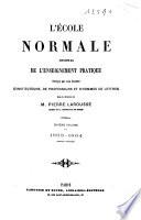 L'école normale