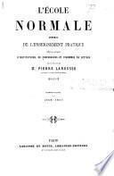 L'Ecole normale