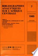 L'Économie de la République du Zaïre, 1960-1er semestre 1980