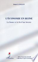 L'économie en ruine
