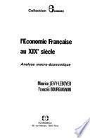 L'économie française au XIXe siècle