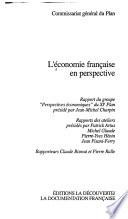 L'économie française en perspective