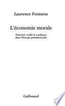 L'économie morale