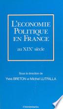 L'économie politique en France au XIXe siècle
