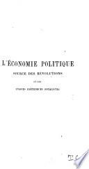 L'économie politique
