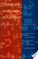 L'économie souterraine au Québec