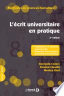 L'écrit universitaire en pratique