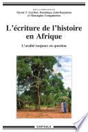 L'écriture de l'histoire en Afrique