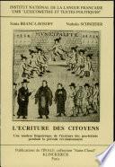 L'écriture des citoyens
