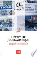 L'écriture journalistique