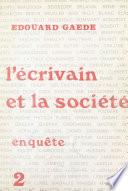 L'écrivain et la société (2)