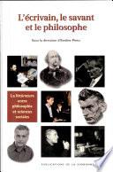 L'écrivain, le savant et le philosophe