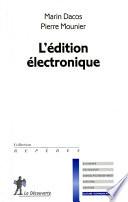 L'édition électronique