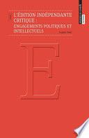 L'édition indépendante critique