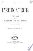 L'éducateur et bulletin corporatif